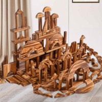 幼儿园大型户外碳化积木